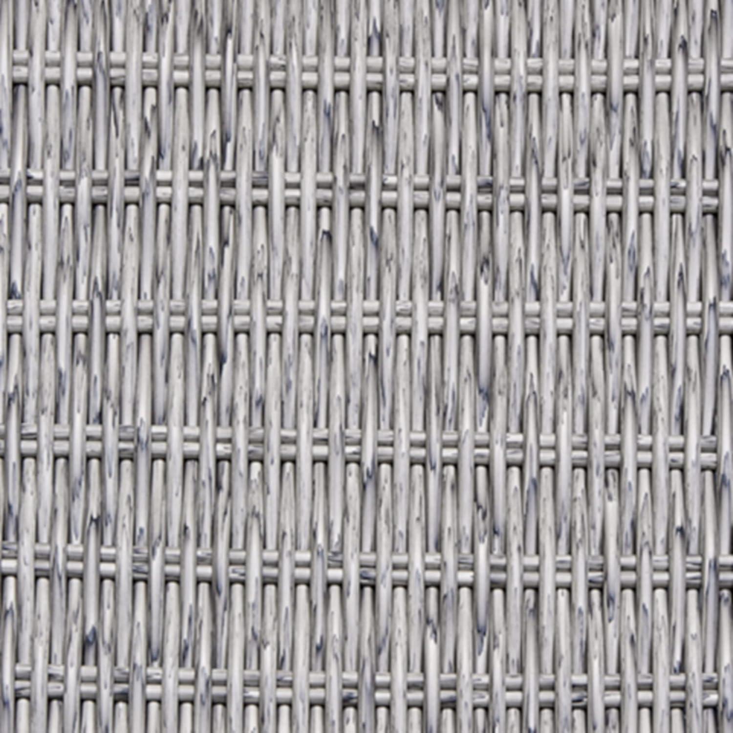 imageSignature Design by Ashley Naples Beach Casual Outdoor Right and Leftarm Facing Loveseat with Cushion and 4 Throw Pillows Set of 2 Nuvella Weather Resistant Fabric Light Gray