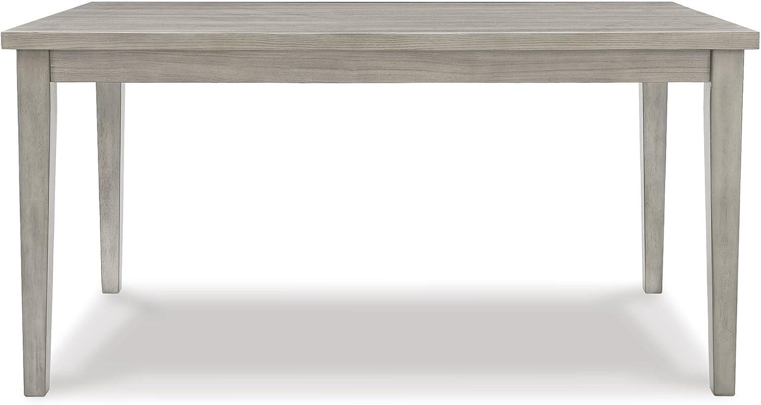imageSignature Design by Ashley Parellen Modern Farmhouse Rectangular Dining Room Table Gray