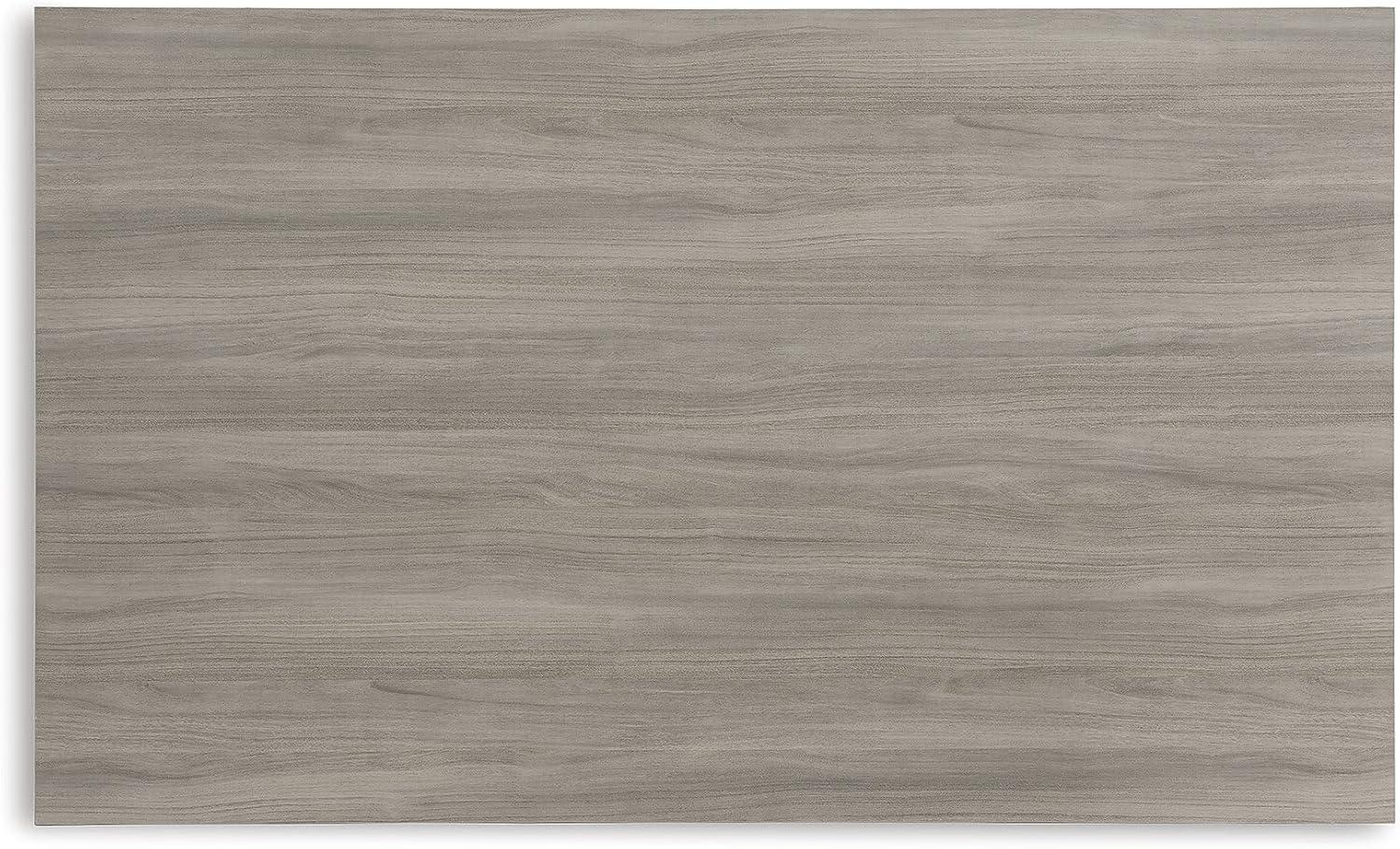 imageSignature Design by Ashley Parellen Modern Farmhouse Rectangular Dining Room Table Gray
