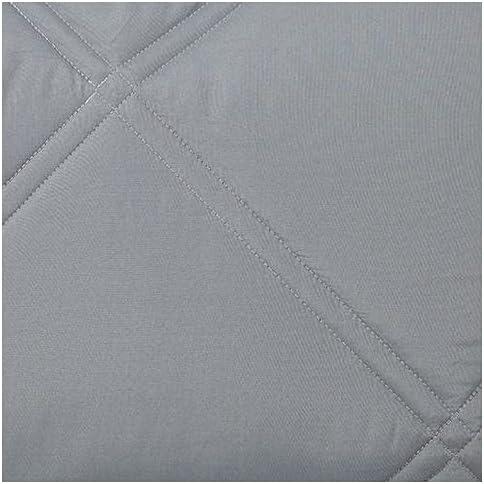 imageSignature Design by Ashley Rhey Contemporary Diamond Quilting ampamp Striped Design Reversible Twin Comforter with One Sham Set Gray Beige Brown