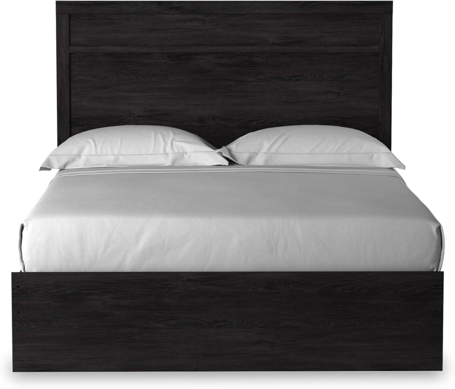 imageSignature Design by Ashley Stelsie Vintage SmoothGliding 6Drawer Dresser and Mirror with Safety Stop WhiteCharcoal