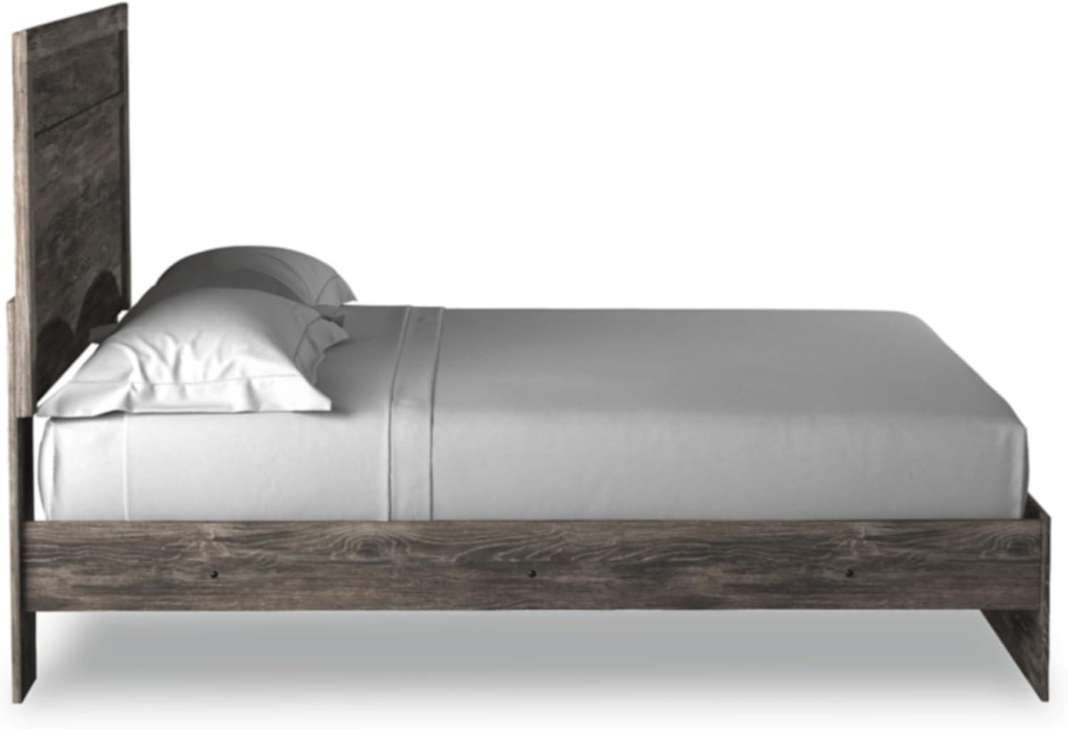 imageSignature Design by Ashley Stelsie Vintage SmoothGliding 6Drawer Dresser and Mirror with Safety Stop WhiteGrey