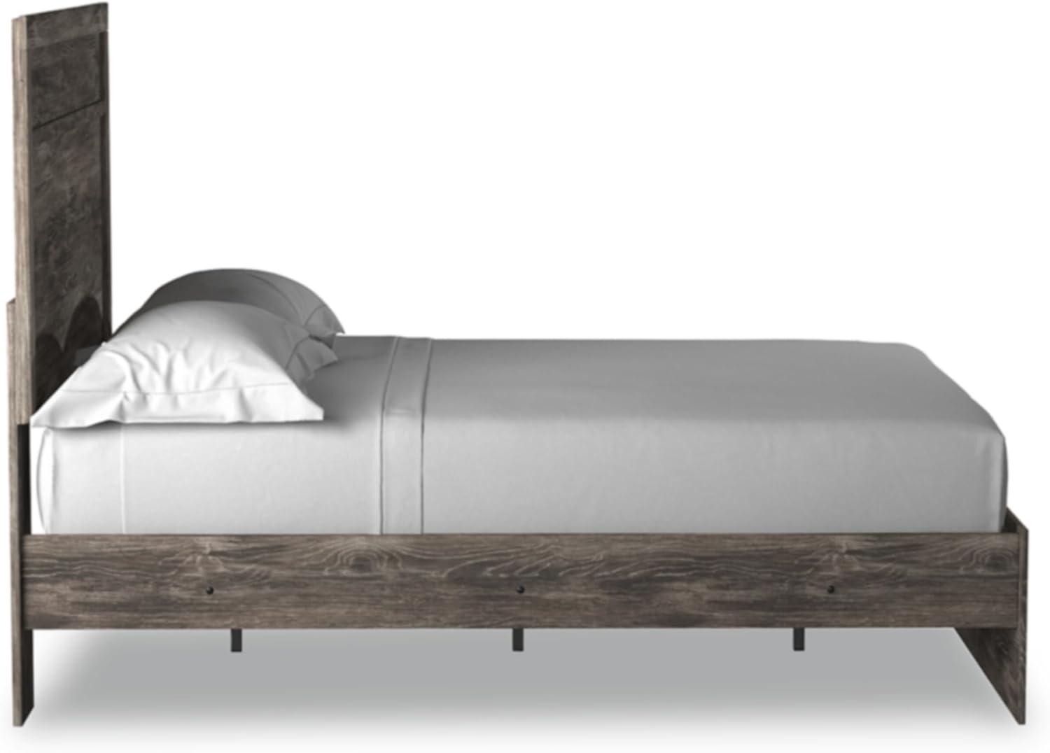 imageSignature Design by Ashley Stelsie Vintage SmoothGliding 6Drawer Dresser and Mirror with Safety Stop WhiteGrey