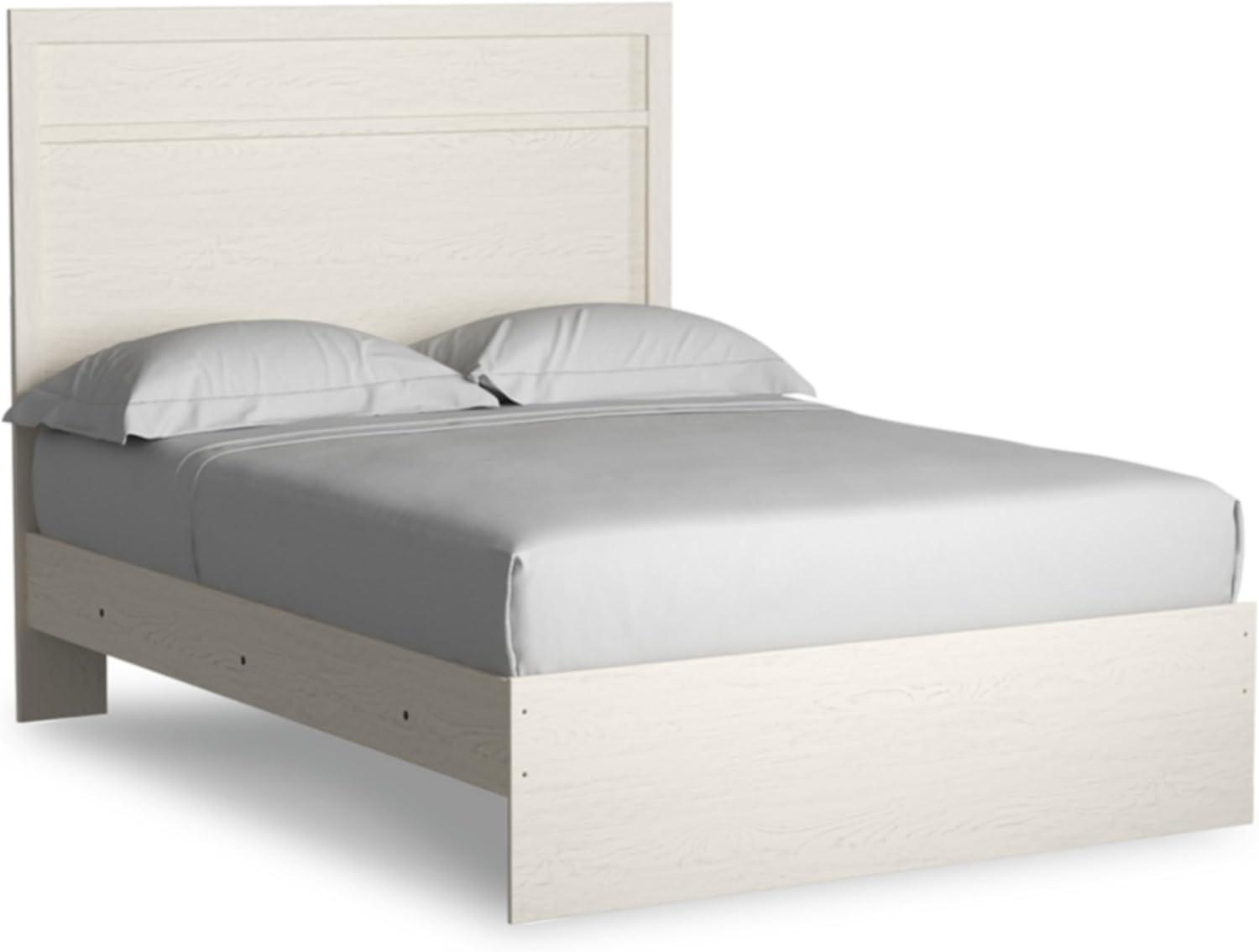 imageSignature Design by Ashley Stelsie Vintage SmoothGliding 6Drawer Dresser and Mirror with Safety Stop WhiteWhite