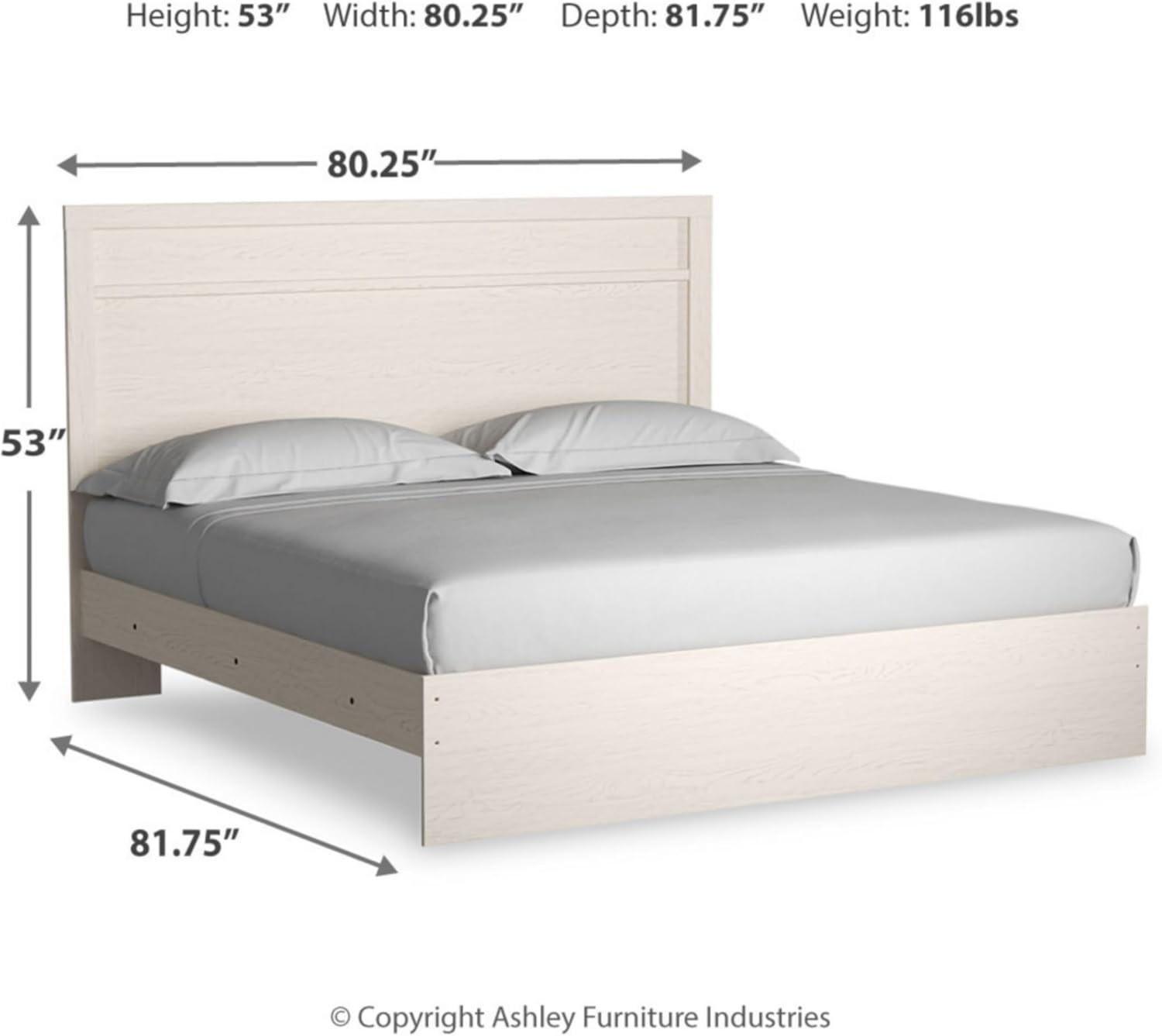 imageSignature Design by Ashley Stelsie Vintage SmoothGliding 6Drawer Dresser and Mirror with Safety Stop WhiteWhite