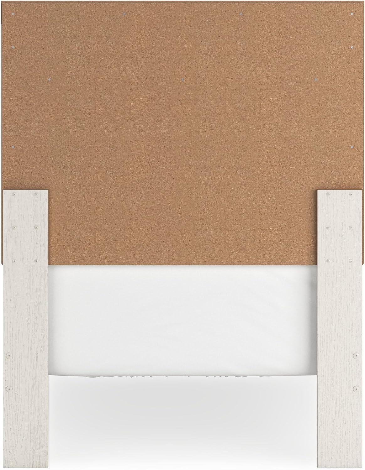 imageSignature Design by Ashley Stelsie Vintage SmoothGliding 6Drawer Dresser and Mirror with Safety Stop WhiteWhite