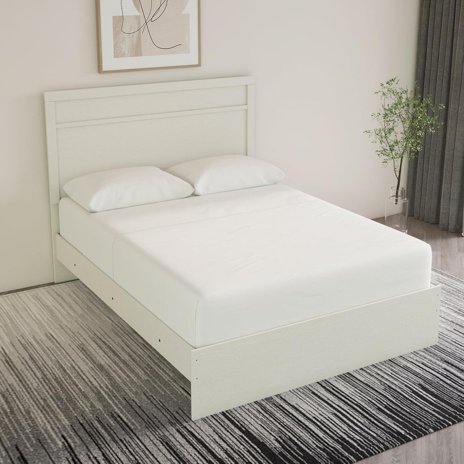 imageSignature Design by Ashley Stelsie Vintage SmoothGliding 6Drawer Dresser and Mirror with Safety Stop WhiteWhite