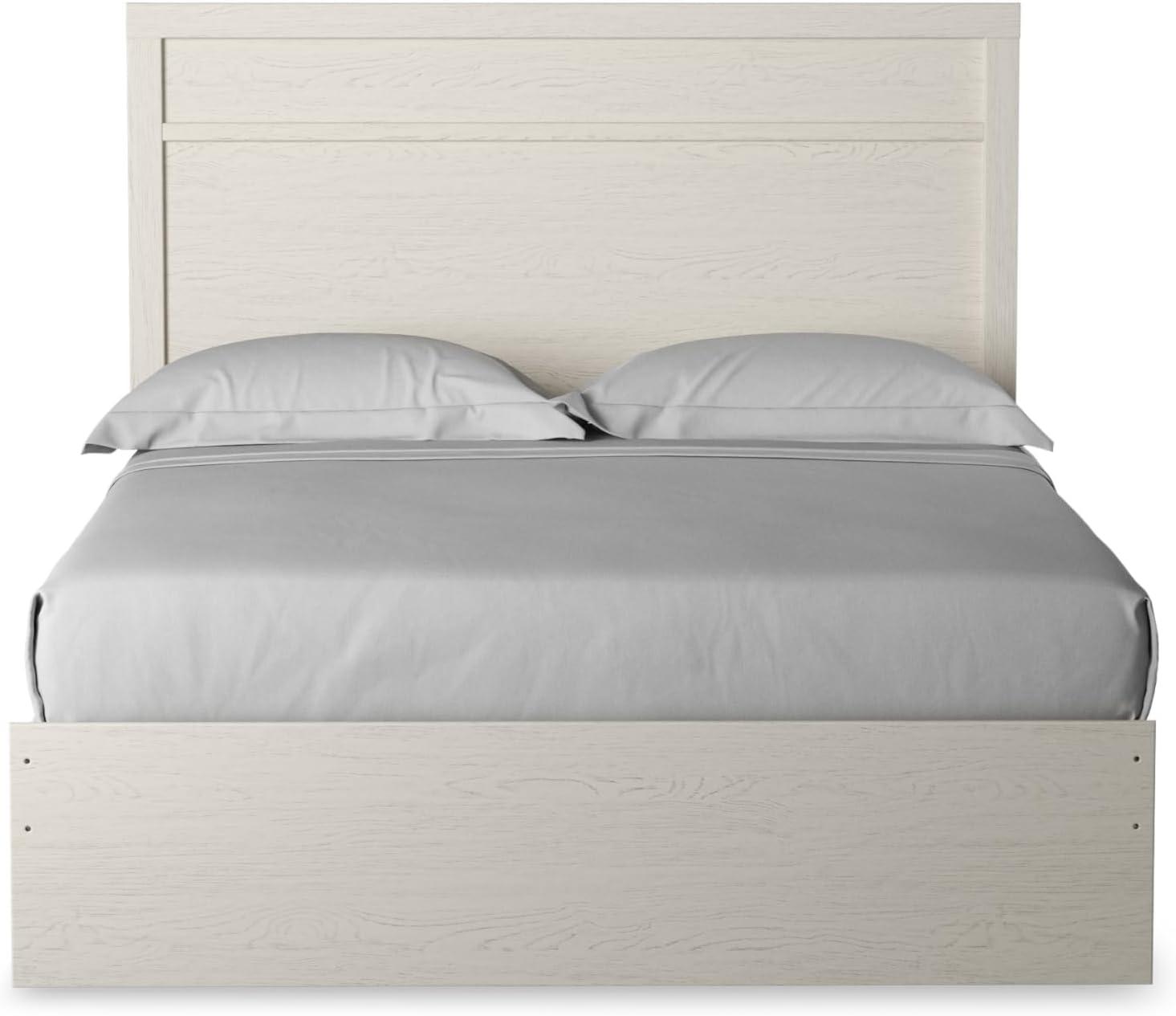 imageSignature Design by Ashley Stelsie Vintage SmoothGliding 6Drawer Dresser and Mirror with Safety Stop WhiteWhite