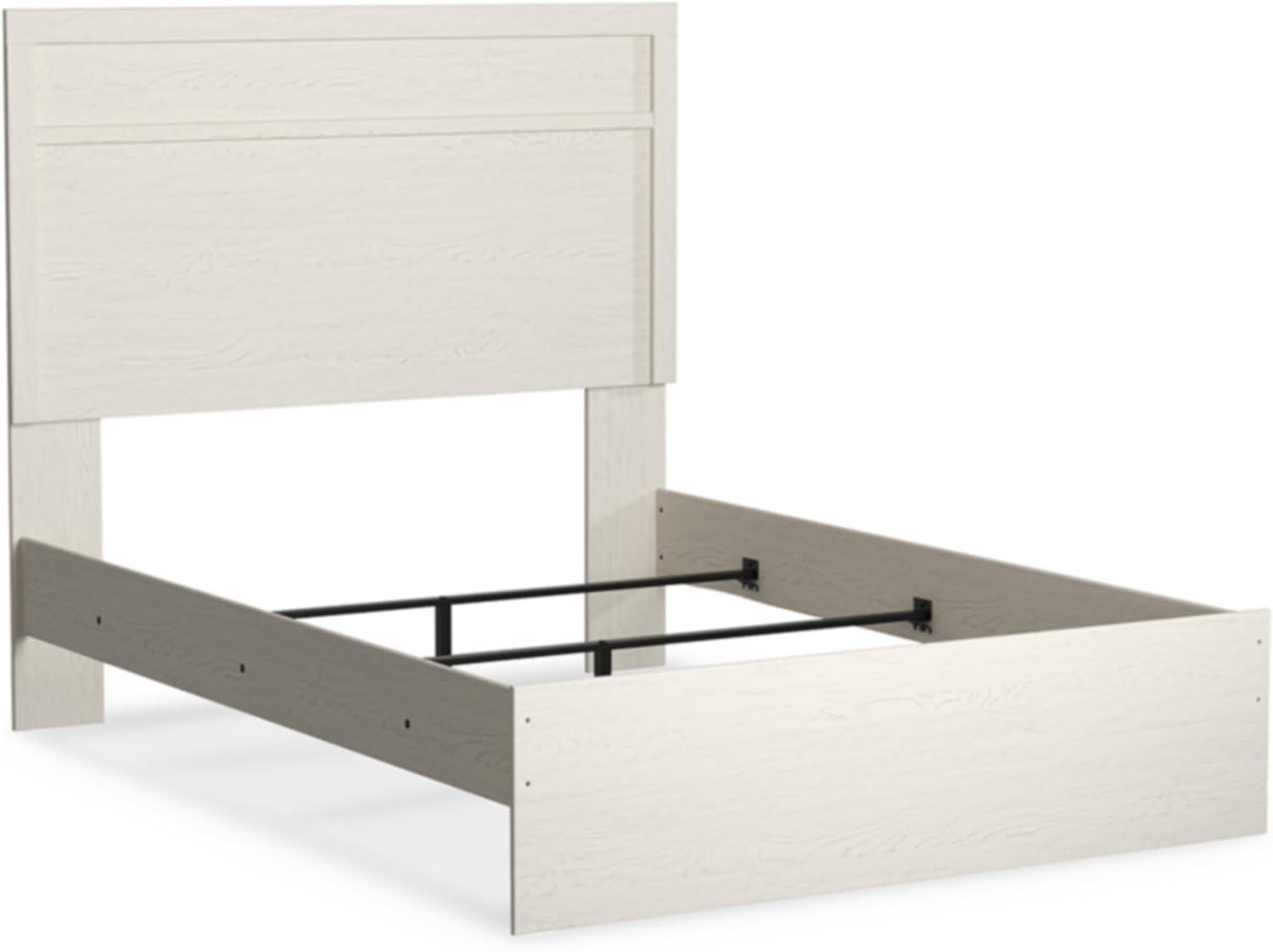 imageSignature Design by Ashley Stelsie Vintage SmoothGliding 6Drawer Dresser and Mirror with Safety Stop WhiteWhite