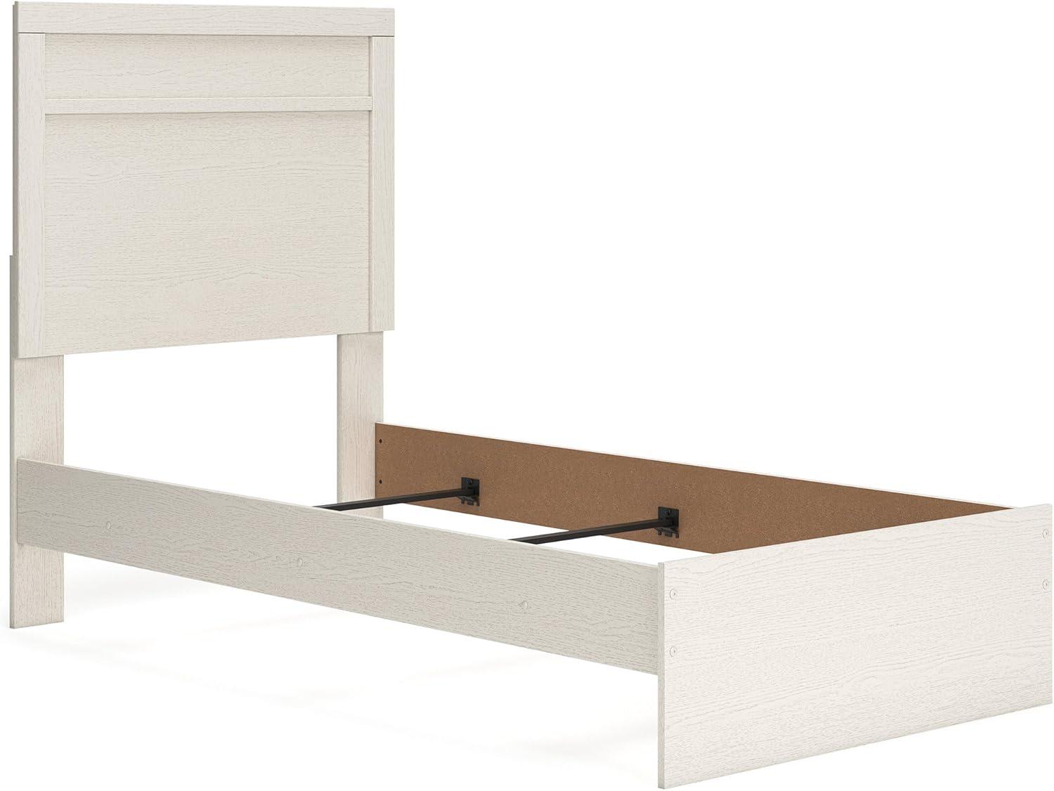 imageSignature Design by Ashley Stelsie Vintage SmoothGliding 6Drawer Dresser and Mirror with Safety Stop WhiteWhite