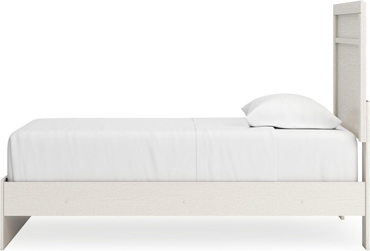 imageSignature Design by Ashley Stelsie Vintage SmoothGliding 6Drawer Dresser and Mirror with Safety Stop WhiteWhite