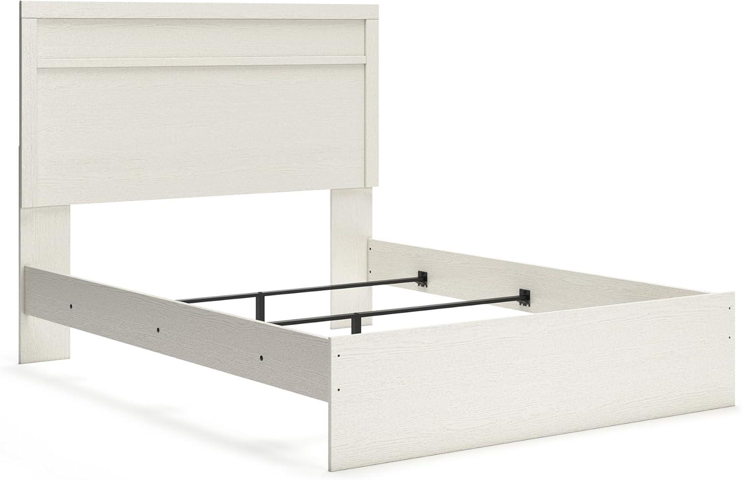 imageSignature Design by Ashley Stelsie Vintage SmoothGliding 6Drawer Dresser and Mirror with Safety Stop WhiteWhite