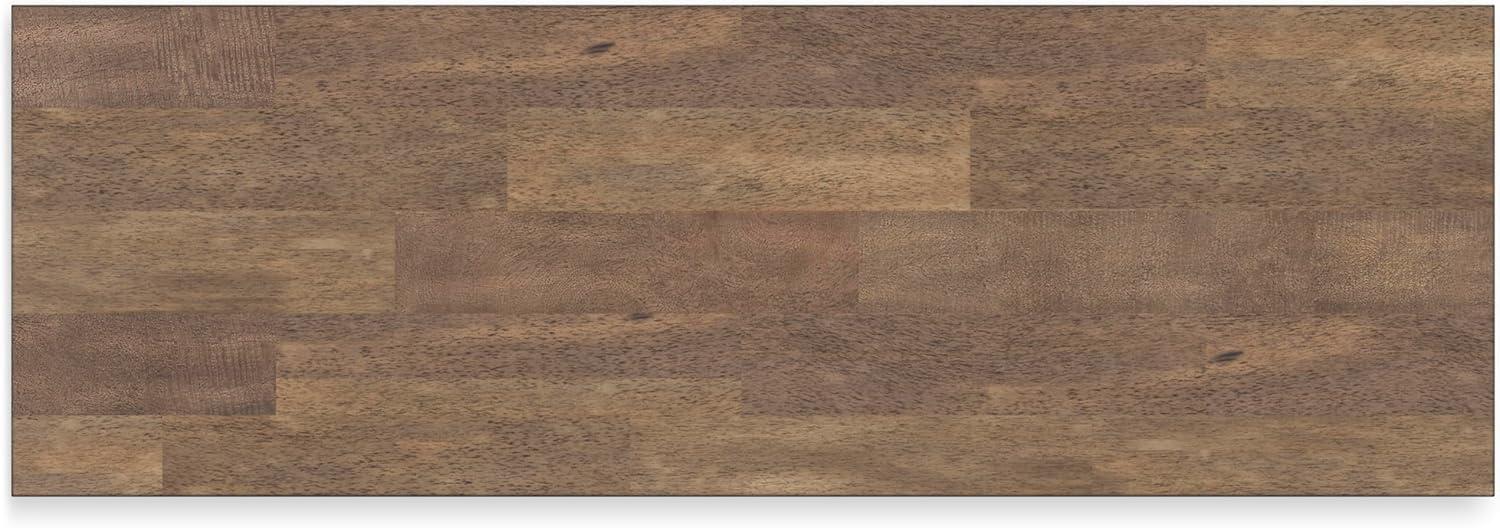 imageSignature Design by Ashley Wildenauer Farmhouse 50quot Dining Bench Dark Brown ampamp Black