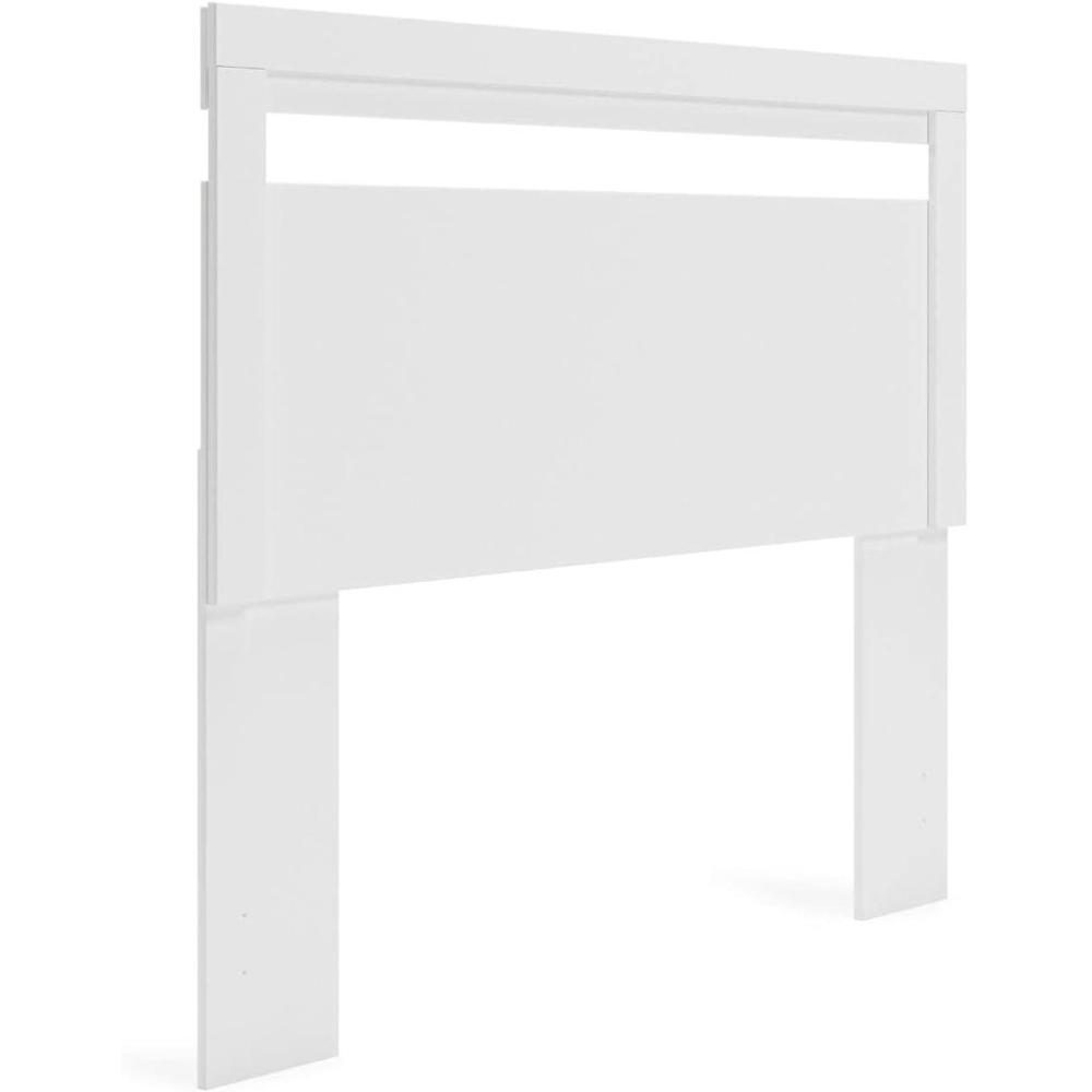 imageSignature Design by Ashley Finch Modern Headboard ONLY Queen BlackWhite