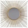 imageSignature Design by Ashley Elspeth Contemporary 42quot Round Accent Mirror Gold298L x 243W