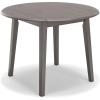 imageSignature Design by Ashley Gesthaven Modern Dining Drop Leaf Table with 4 Legs Light Brown ampamp BlueGrey