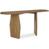 imageSignature Design by Ashley Holward Rustic Solid Wood Console Sofa Table Light Brown
