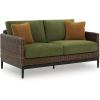 Outdoor Loveseat with Cushion