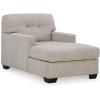 imageSignature Design by Ashley Mahoney Contemporary Tufted Upholstered Chaise BeigeBeige