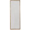 imageSignature Design by Ashley Ryandale Antique 72quot Rectangular Aluminum Full Length Floor Mirror Metallic