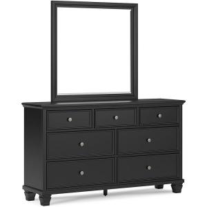 Signature Design by Ashley Danabrin Classic 2 Drawer Nightstand for Bedroom, 26.63″ Tall, Dark Brown(Black)