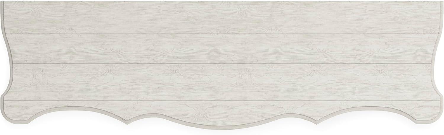 imageSignature Design by Ashley Arlendyne Traditional 9 Drawer Dresser with Feltlined Top Drawer for Bedroom WhiteWhite