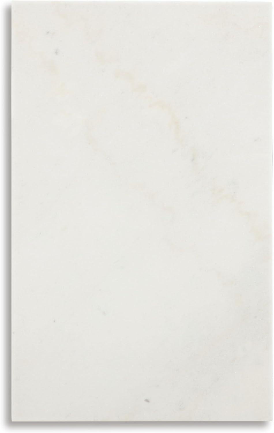 imageSignature Design by Ashley Fostead Contemporary Rectangular Coffee Table with Marble Top White Marble ampamp Dark Brown