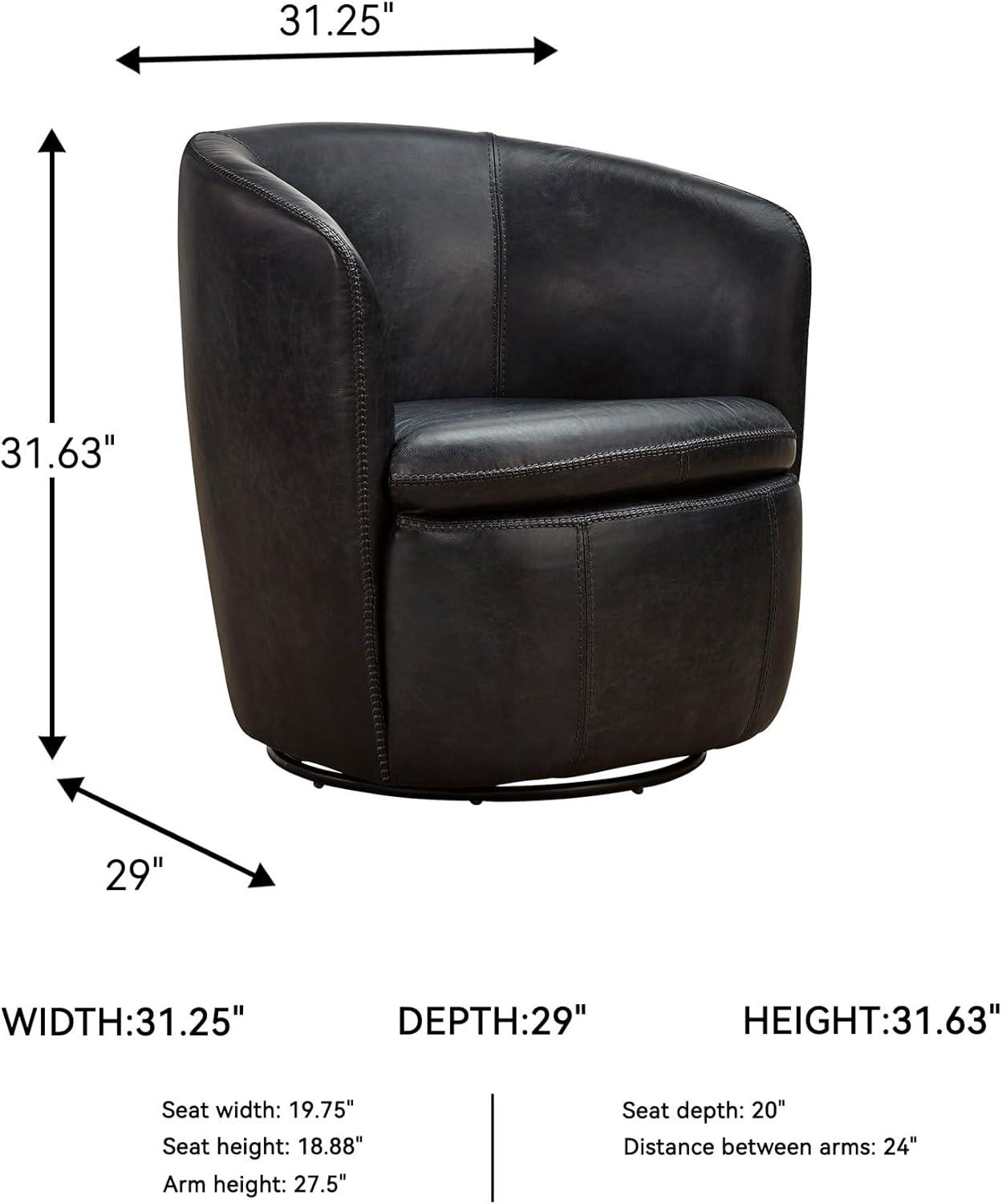 imageSignature Design by Ashley Kierreys Swivel Chair 3125quot W x 29quot D x 3163quot H Light BrownBlack