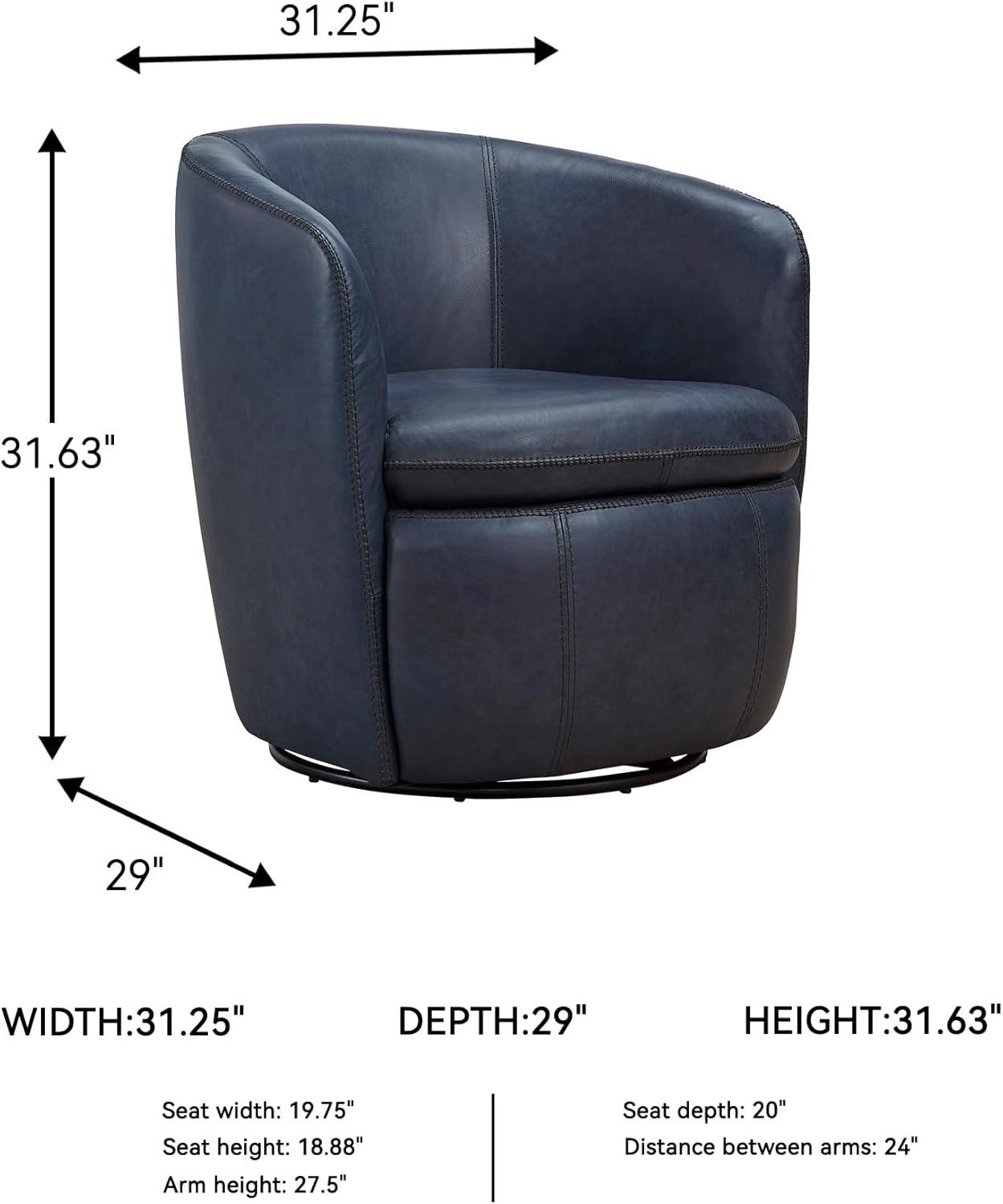 imageSignature Design by Ashley Kierreys Swivel Chair 3125quot W x 29quot D x 3163quot H Light BrownBlue