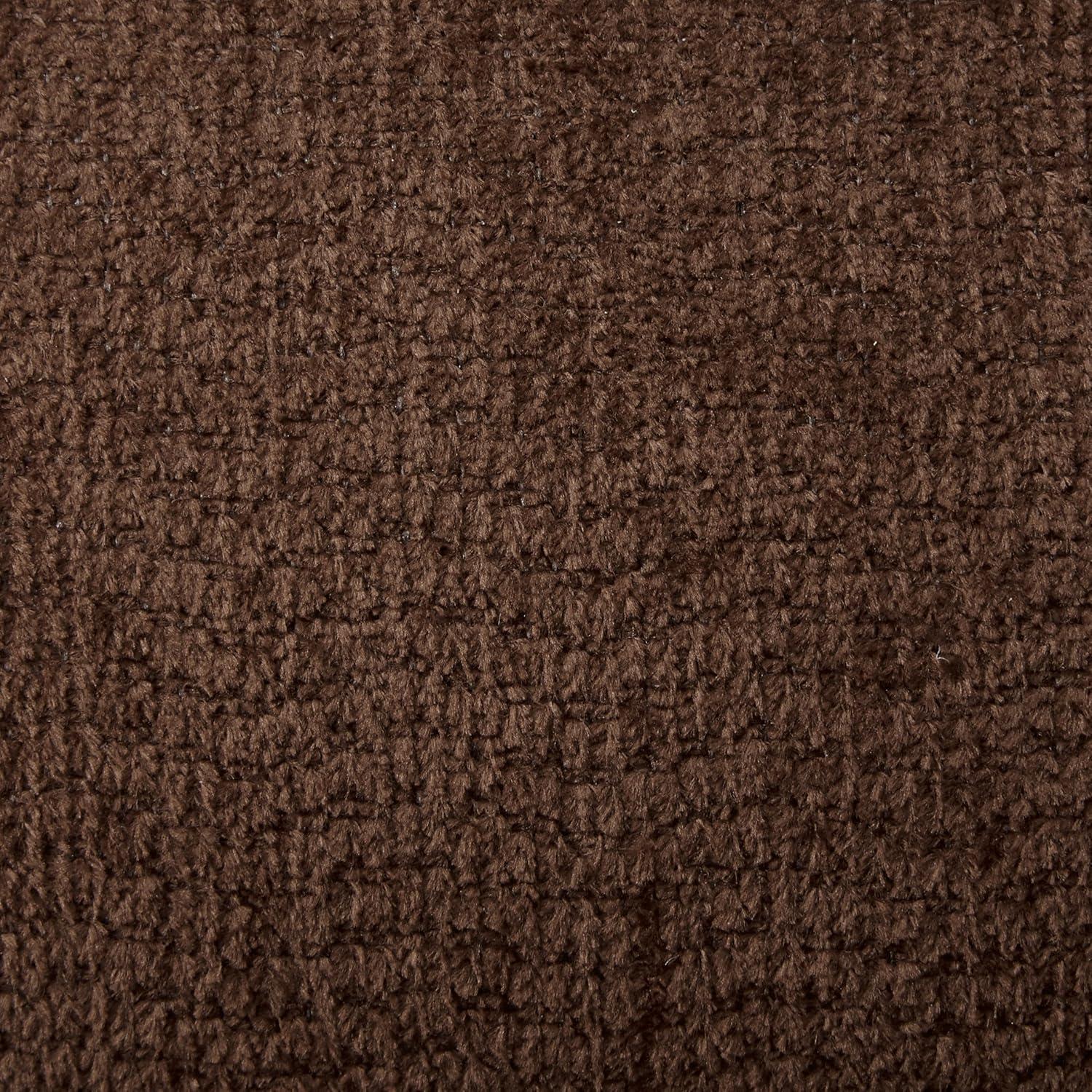 imageSignature Design by Ashley Ludden Ultra Plush Manual Rocker Recliner with Tufted Back Dark BrownCocoa