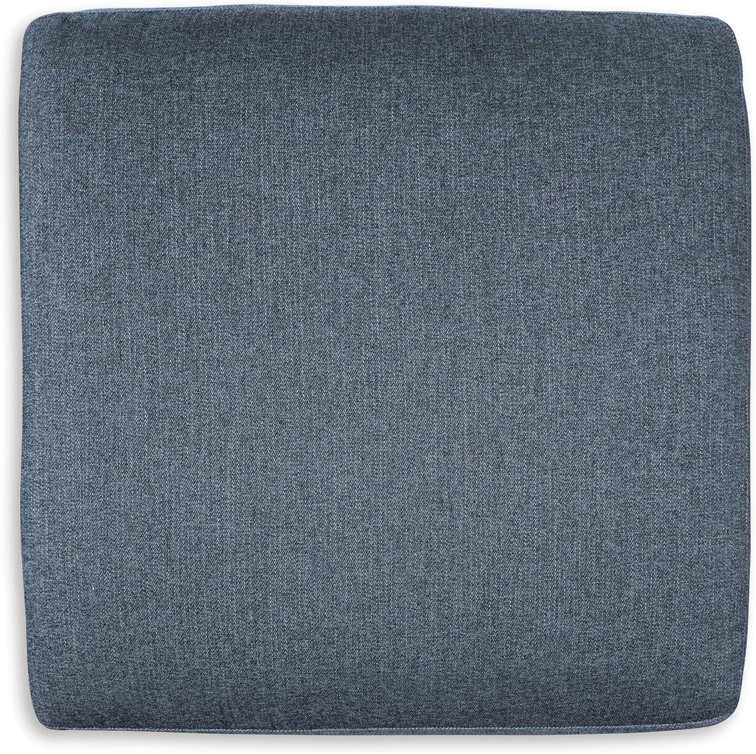 imageSignature Design by Ashley Modmax Contemporary Swivel Glider Recliner PressBack Reclining Cleanable ampamp Durable Performance Fabric 21quot Seat Height GrayBlue