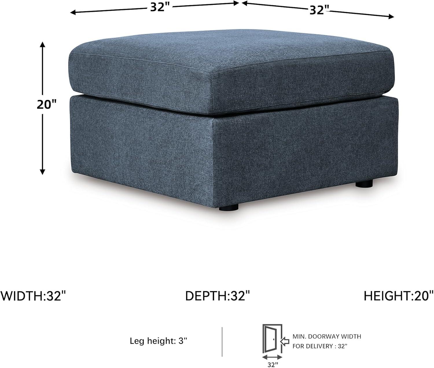 imageSignature Design by Ashley Modmax Contemporary Swivel Glider Recliner PressBack Reclining Cleanable ampamp Durable Performance Fabric 21quot Seat Height GrayBlue