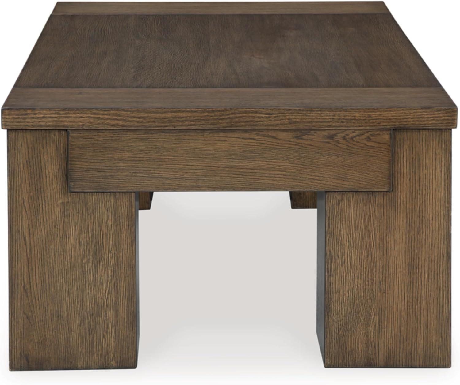 imageSignature Design by Ashley Rosswain Contemporary LiftTop Coffee Table Dark Brown