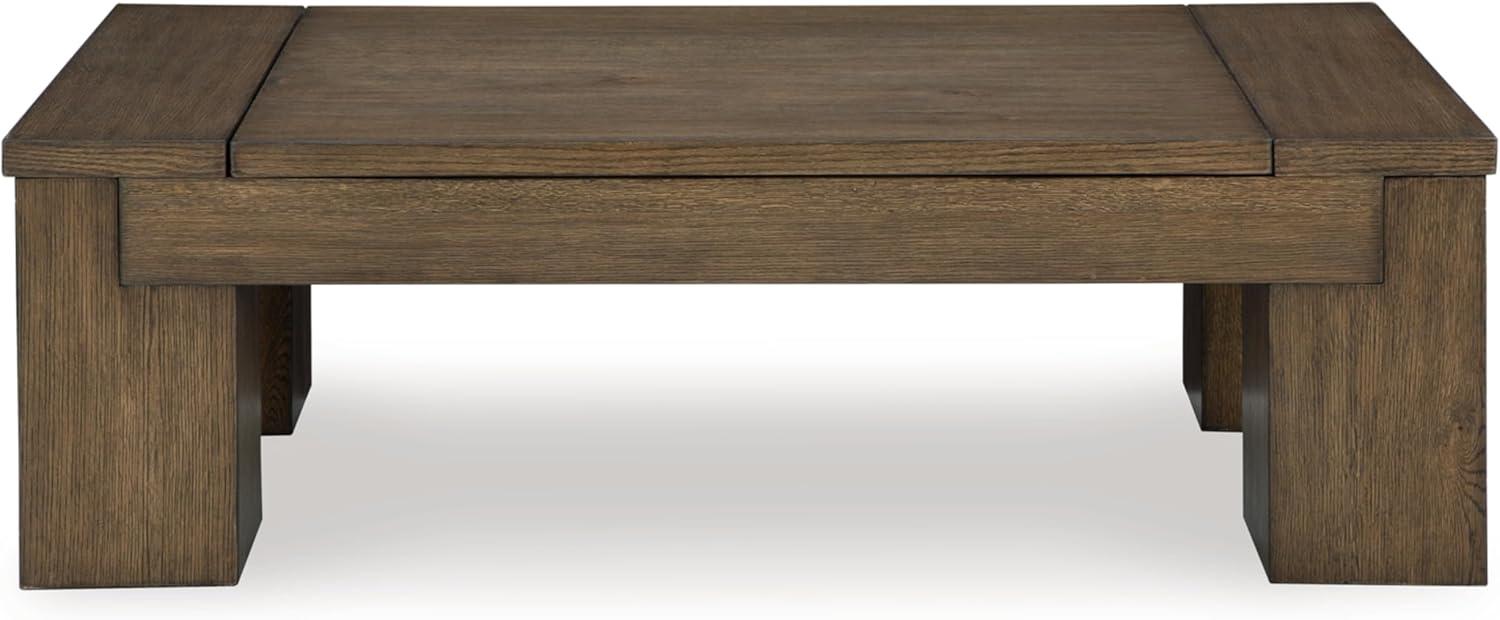 imageSignature Design by Ashley Rosswain Contemporary LiftTop Coffee Table Dark Brown