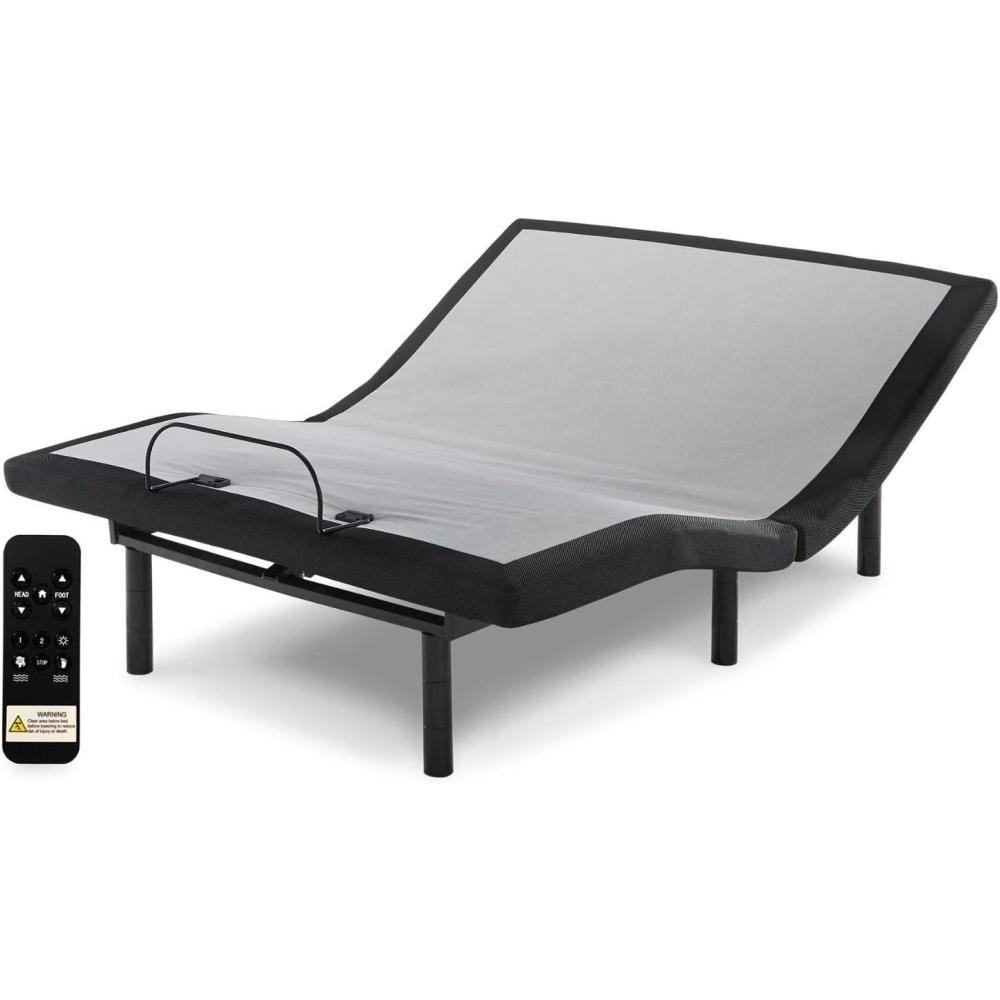 imageSignature Design by Ashley HeadFoot ModelGood Adjustable Base with Wireless Backlit Remote Control USB Power Ports ampamp Adjustable Legs QueenBetter