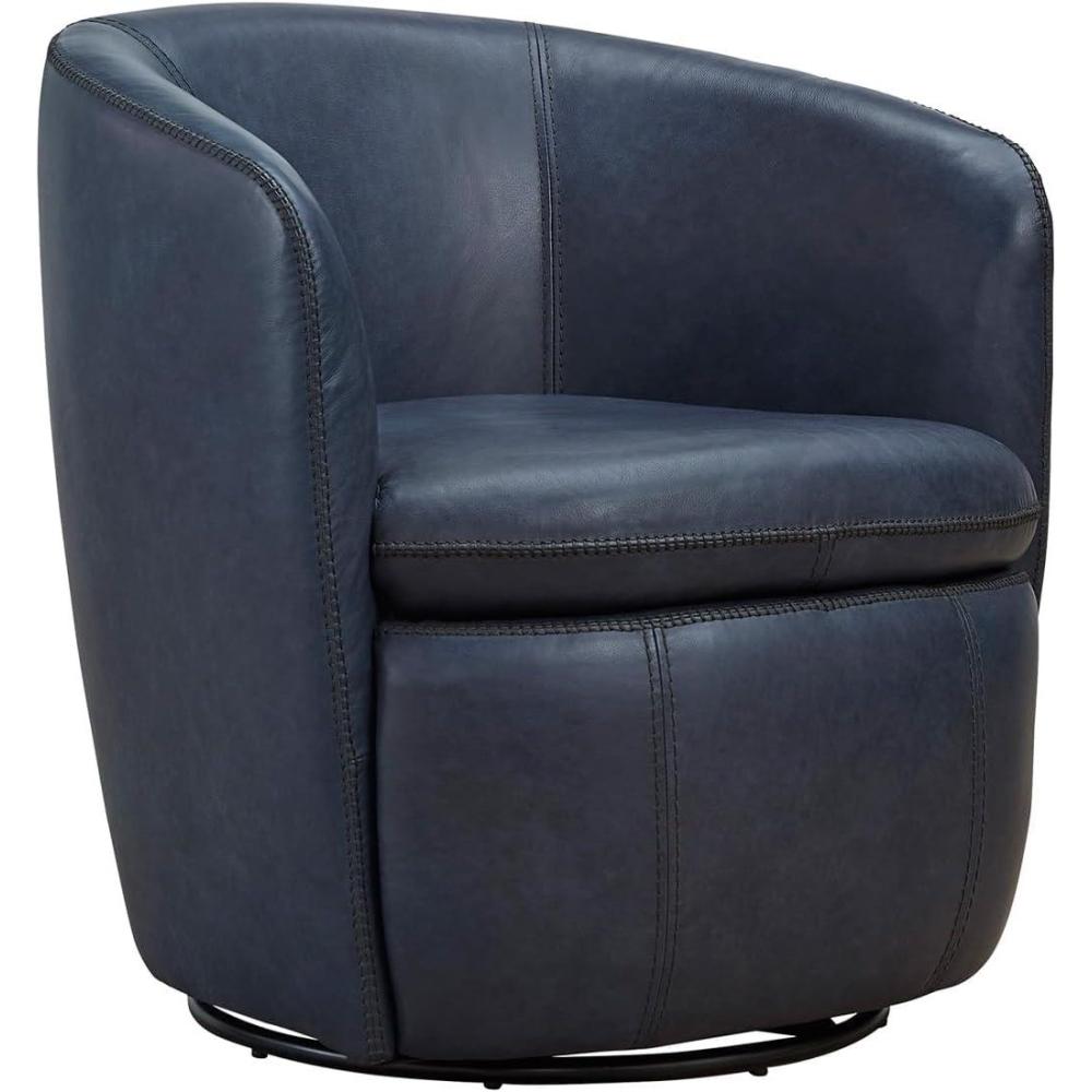 imageSignature Design by Ashley Kierreys Swivel Chair 3125quot W x 29quot D x 3163quot H Light BrownBlue