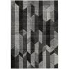 imageSignature Design by Ashley Chayse Urban 5 x 7 Medium Pile Rug with Hand Carved Detailing Black ampamp Gray5 x 67 Rectangular