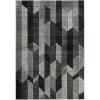 imageSignature Design by Ashley Chayse Urban 5 x 7 Medium Pile Rug with Hand Carved Detailing Black ampamp Gray66 x 96 Rectangular