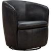 imageSignature Design by Ashley Kierreys Swivel Chair 3125quot W x 29quot D x 3163quot H Light BrownBlack