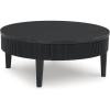 imageSignature Design by Ashley Marstream Modern Coffee Table with 4 Legs Black
