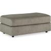 imageSignature Design by Ashley Soletren Contemporary Chenille Oversized Ottoman GrayGrey