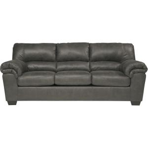Signature Design by Ashley Bladen Faux Leather Full Sofa Sleeper, Brown(Grey)