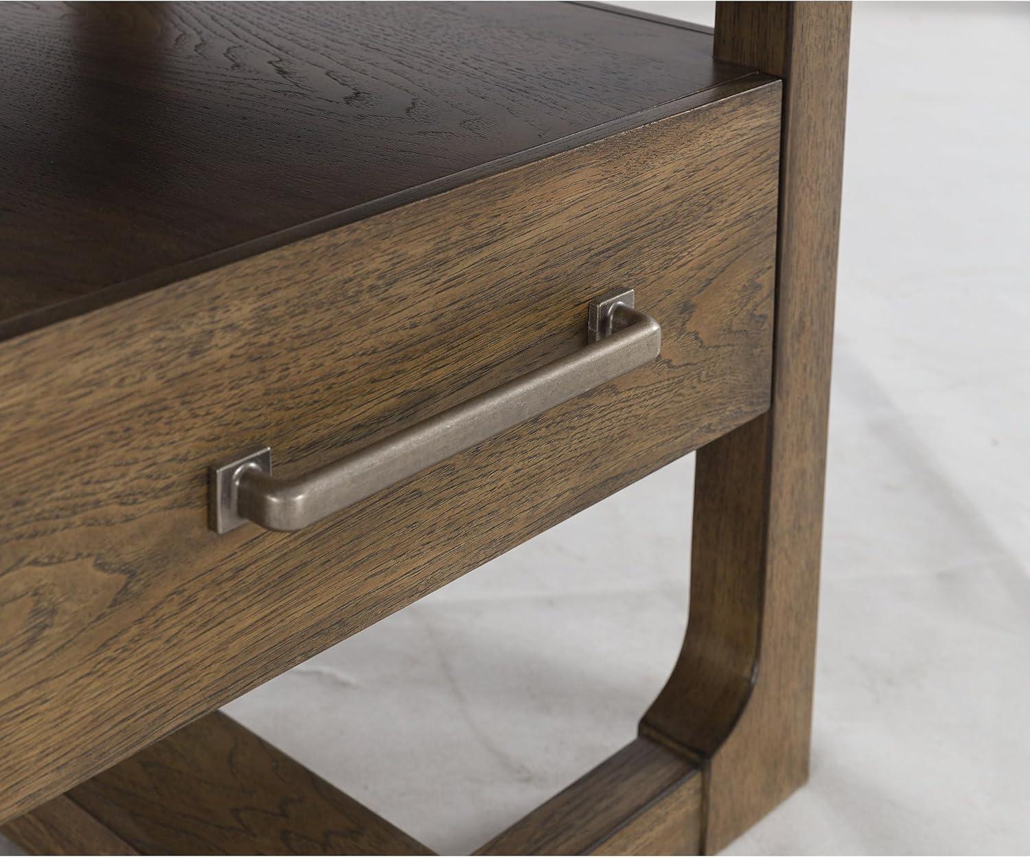 imageSignature Design by Ashley Cabalynn Casual End Table with 1 Drawer Light Brown