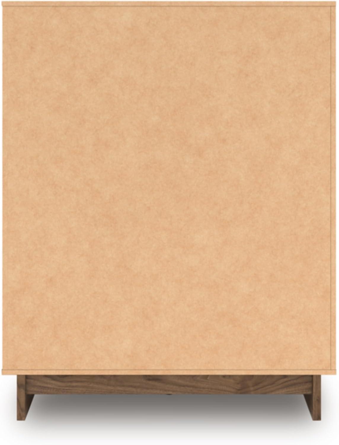 imageSignature Design by Ashley Cielden Coastal 6Drawer Dresser BronzeTone Knobs Safety Stop Textured Cane Details 6201quot W x 1965quot D x 3567quot H Light BrownRustic Brown