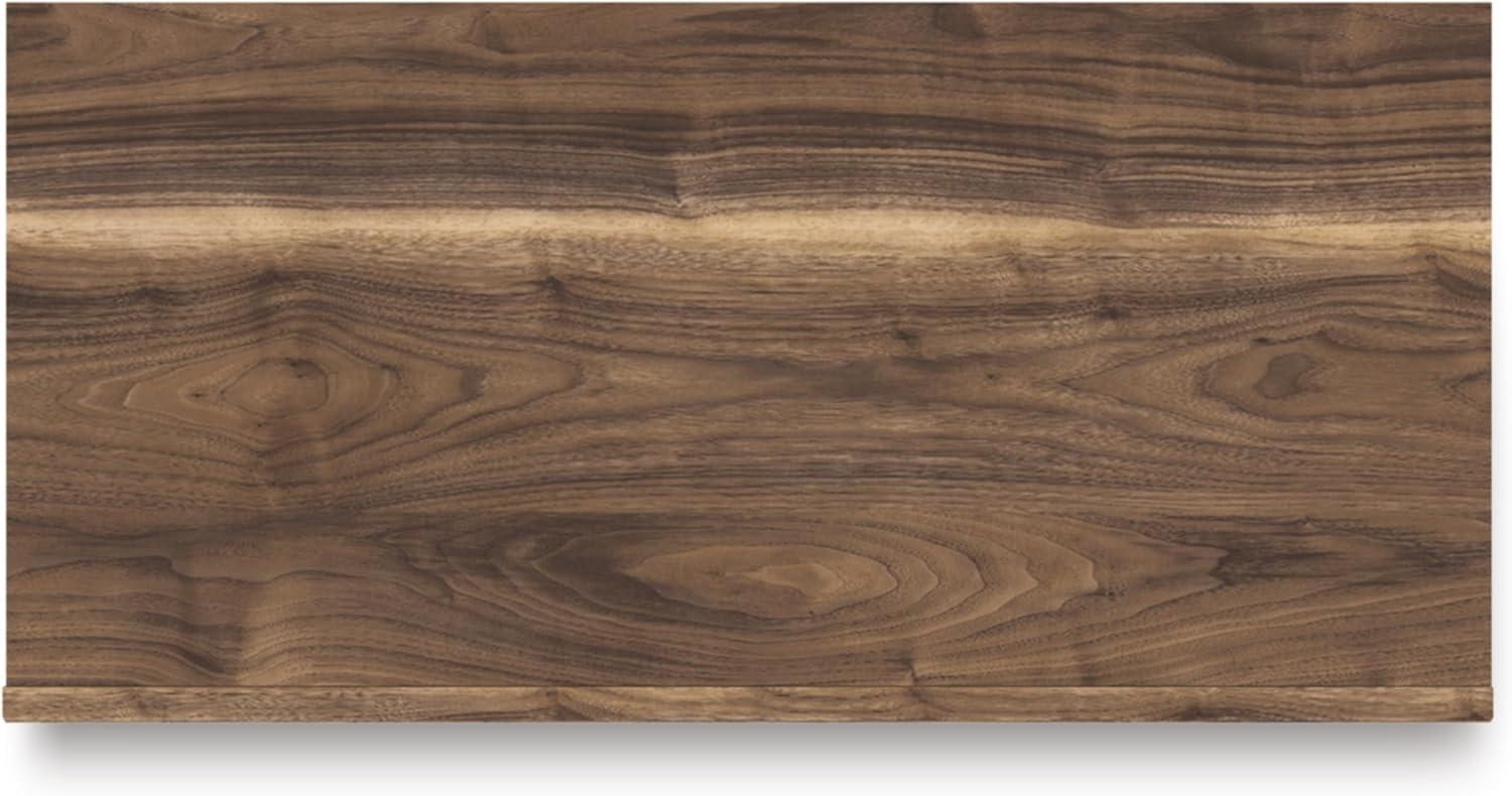 imageSignature Design by Ashley Cielden Coastal 6Drawer Dresser BronzeTone Knobs Safety Stop Textured Cane Details 6201quot W x 1965quot D x 3567quot H Light BrownRustic Brown