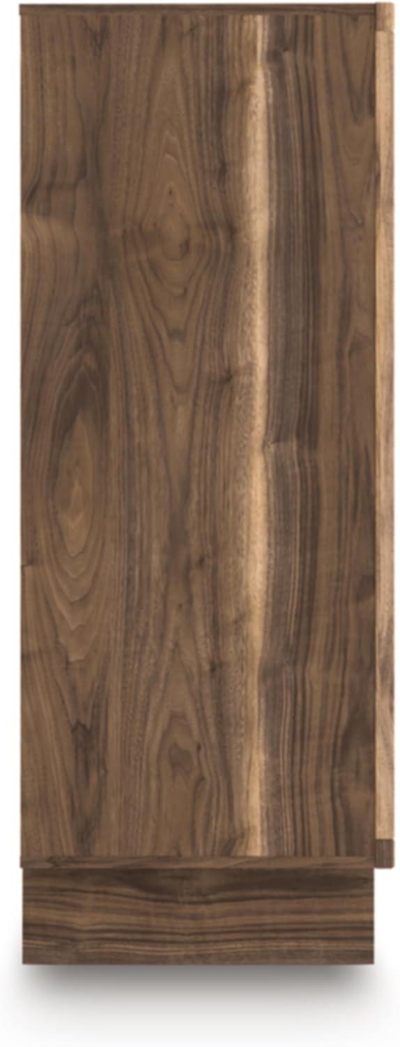 imageSignature Design by Ashley Cielden Coastal 6Drawer Dresser BronzeTone Knobs Safety Stop Textured Cane Details 6201quot W x 1965quot D x 3567quot H Light BrownRustic Brown