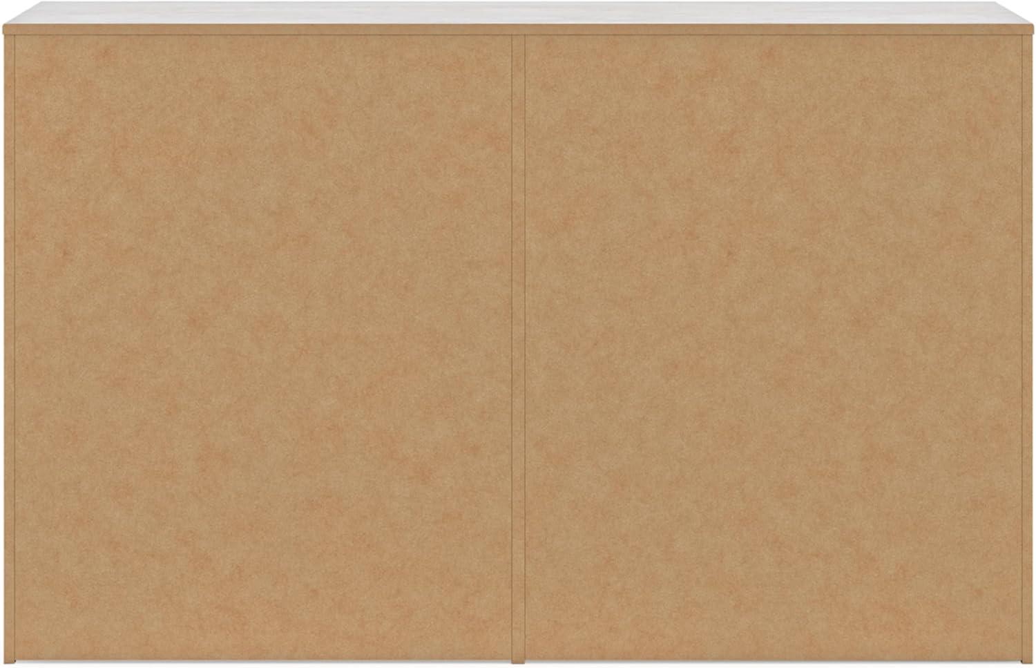 imageSignature Design by Ashley Drystan 6 Drawer Dresser Largescale Hardware Smoothgliding Drawers Wood 587quot W x 1531quot D x 3646quot H Weatherworn BrownWhite