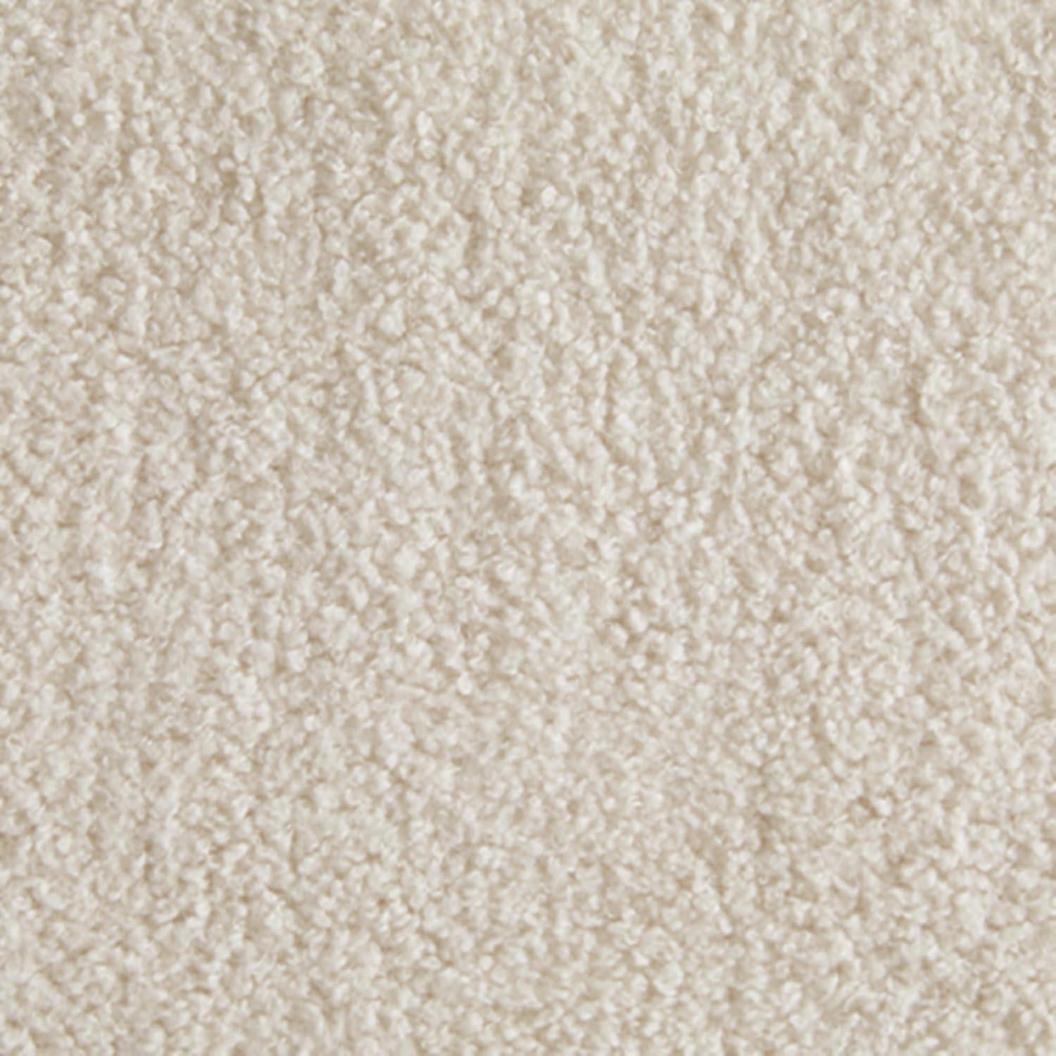 imageSignature Design by Ashley Larbell Contemporary Faux Shearling Tufted Upholstered Accent Chair with Wingback WhiteWhite
