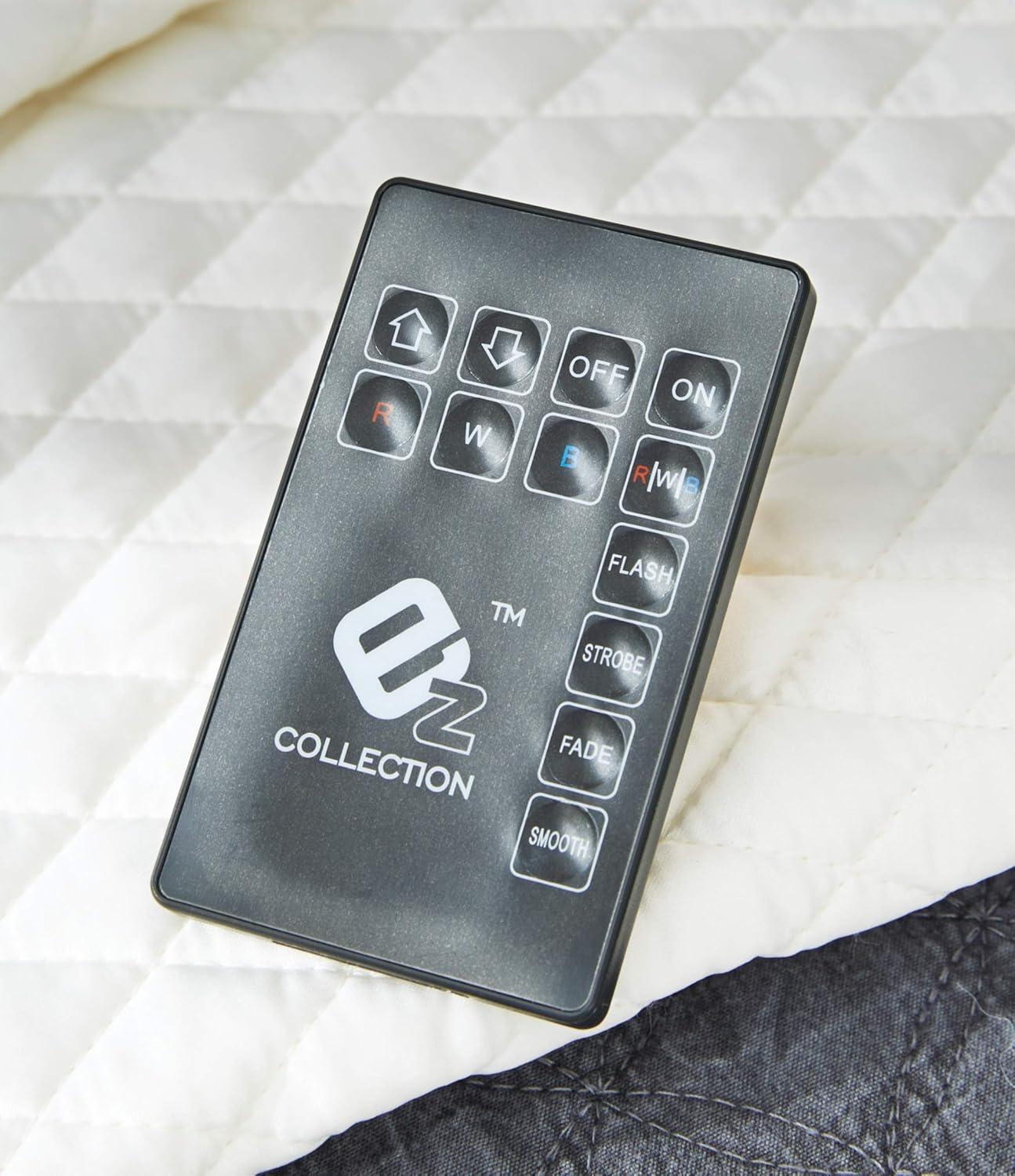 imageSignature Design by Ashley Lodanna Modern SmoothGliding 6Drawer Dresser and Mirror with Safety Stop Tipover Restraint Faceted ChromeTone Accents Lined Drawers Gray FinishGrey