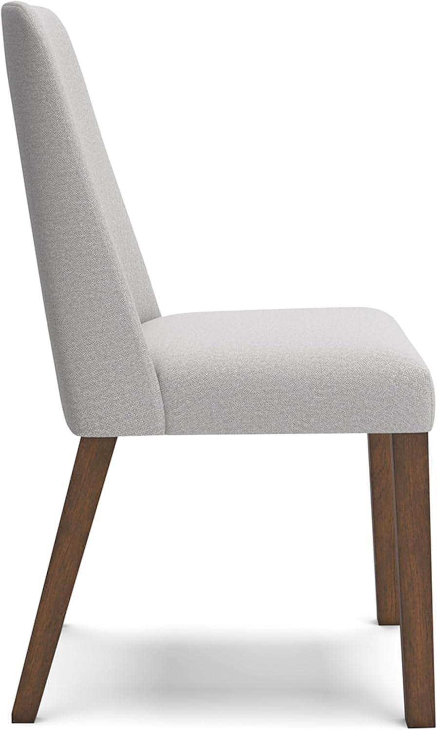 imageSignature Design by Ashley Lyncott Contemporary Dining Room Upholstered Side Chair with Foam Cushion Set of 2 Cream ampamp BrownCream Brown